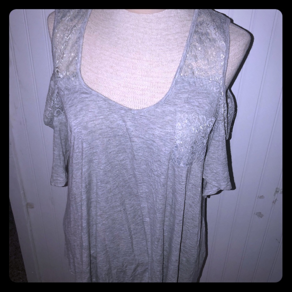 Cold shoulder shirt